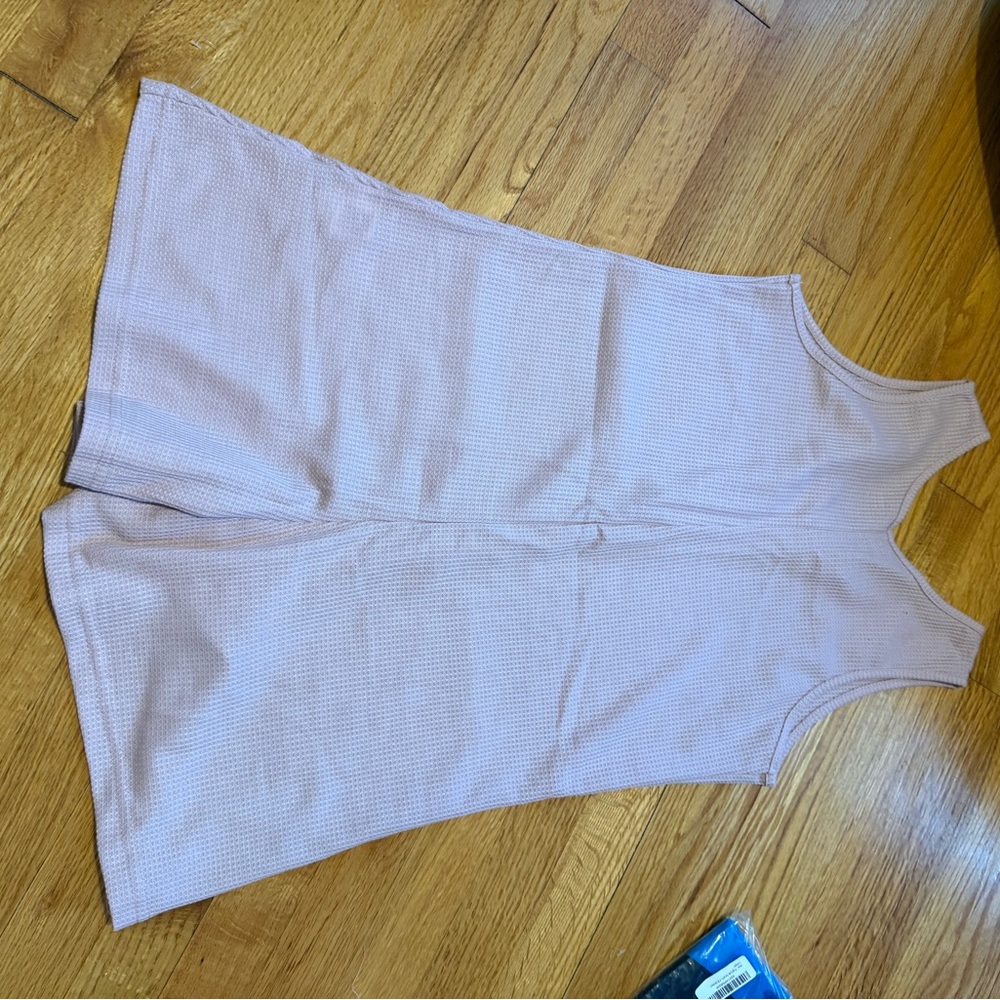 SHEIN Pink Sleeveless Jumpsuit